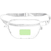 Area marcaje Bolsillo centrado