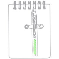 Area marcaje En el cuerpo del bolígrafo