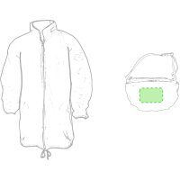 Area marcaje En la riñonera plegada