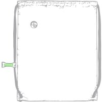 Area marcaje En el cierre