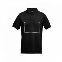 Area marcaje Polo manga corta - Pecho