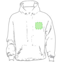 Area marcaje En el pecho derecha tipo bolsilllo