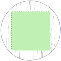 Area marcaje En el circulo