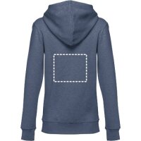 Area marcaje Chaqueta con capucha - Espalda