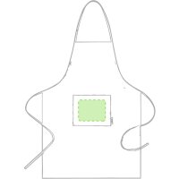 Area marcaje En el bolsillo centrado