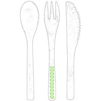 Area marcaje En el mango del tenedor