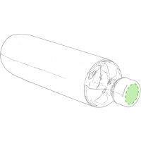 Area marcaje Tapón Centrado