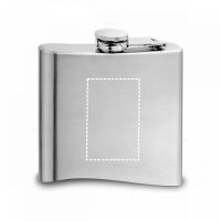 Area marcaje Botella termo - Posterior