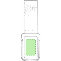 Area marcaje Zona frontal del soporte