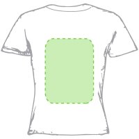 Area marcaje En la espalda