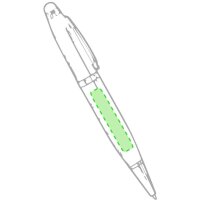 Area marcaje En el bolígrafo, en la caña cara B