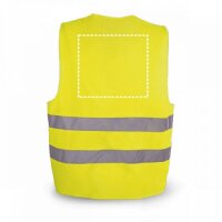 Area marcaje Chaleco - Posterior