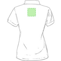 Area marcaje En la espalda debajo del cuello