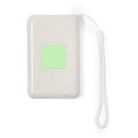 Area marcaje En la parte trasera