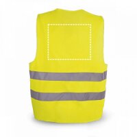 Area marcaje Chaleco - Posterior