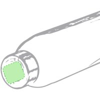 Area marcaje En el lateral del tapon del bidón