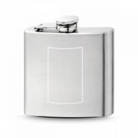 Area marcaje Botella termo - Delantera