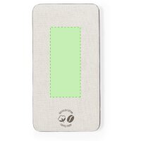 Area marcaje En la cara principal