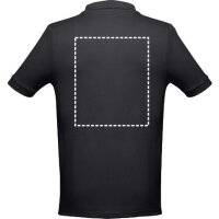 Area marcaje Polo manga corta - Espalda