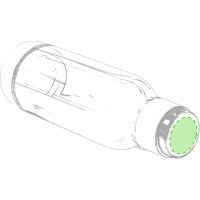 Area marcaje En el tapón