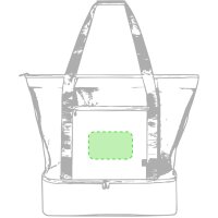 Area marcaje En el bolsillo frontal