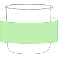 Area marcaje Alrededor de la taza