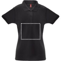 Area marcaje Polo manga corta - Pecho