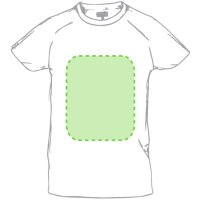 Area marcaje En la parte delantera