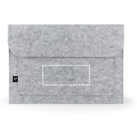 Area marcaje Funda porta documentos - Delantera inferior