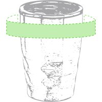 Area marcaje Alrededor del vaso